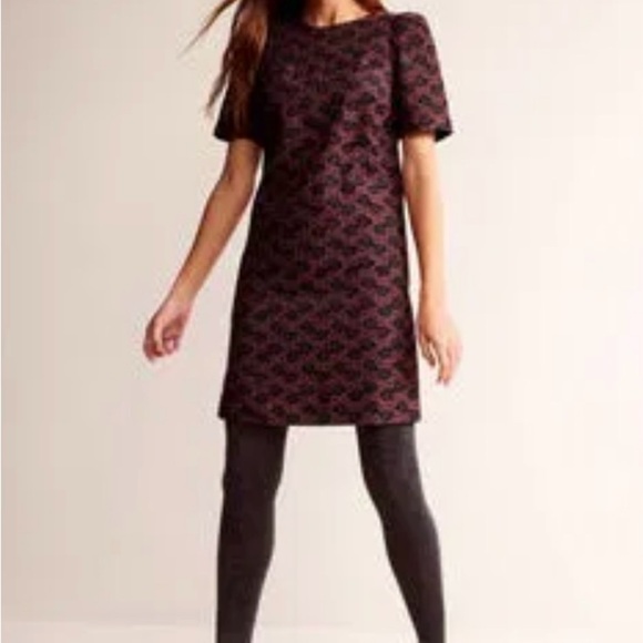 NWT Boden Structured Jacquard Dress Size 4 - Picture 2 of 11
